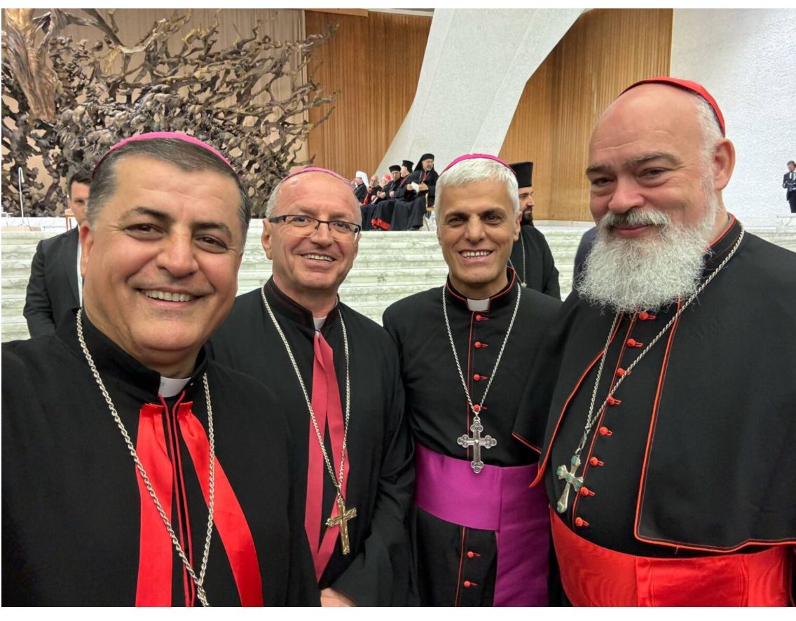  PAPA XIV LEON, 2025 JÜBİLE HACILIĞI YAPAN DOĞU RİTİNE BAĞLI KATOLİKLER İLE BİR ARAYA GELDİ 